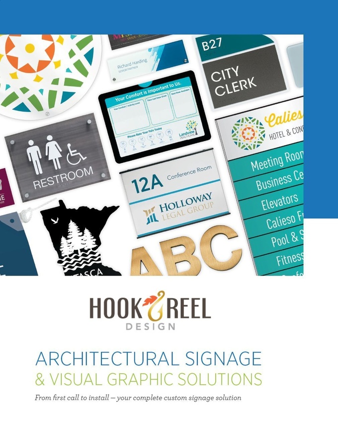 Hook & Reel Signage Print Products Catalog