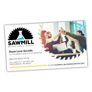 Sawmill Rural Business Center business card